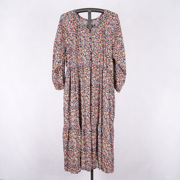 Old Navy Dresses & Skirts - Old Navy Tiered Floral Shift Dress Size XXL 2XL Cottage Prairie Flowy Romantic